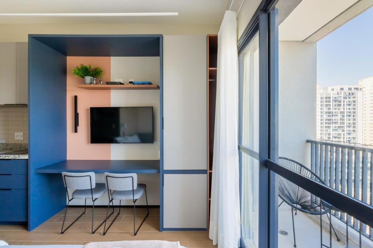 Apartamento B Homy Brooklin - 200m Do Metro Brooklin Bro1904 São Paulo